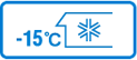 Охлаждение при окружающей
температуре -15°C