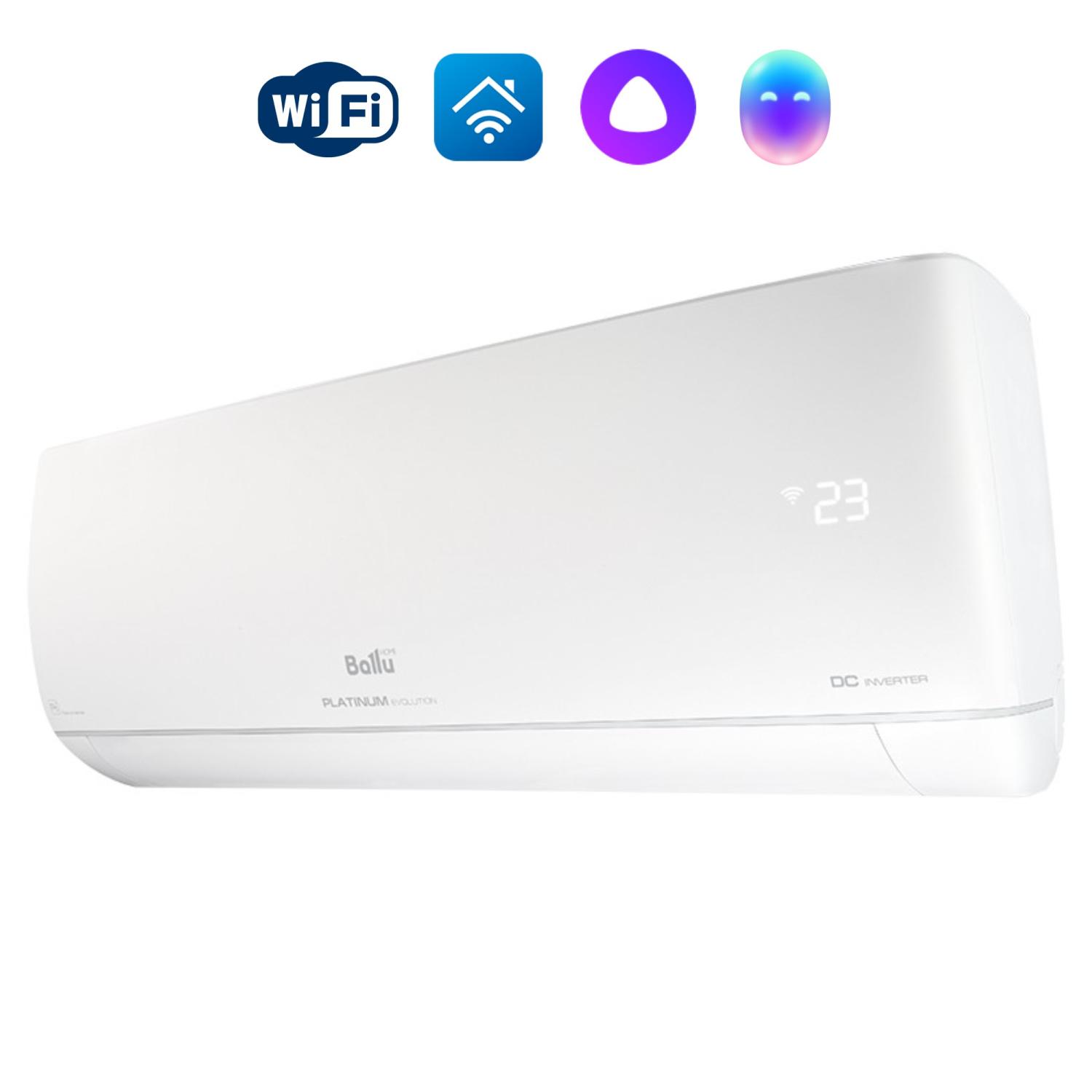Сплит-система инверторного типа Ballu Platinum Evolution DC BSUI-24HN8_V4 комплект Сплит-система инверторного типа Ballu Platinum Evolution DC BSUI-24HN8_V4 комплект