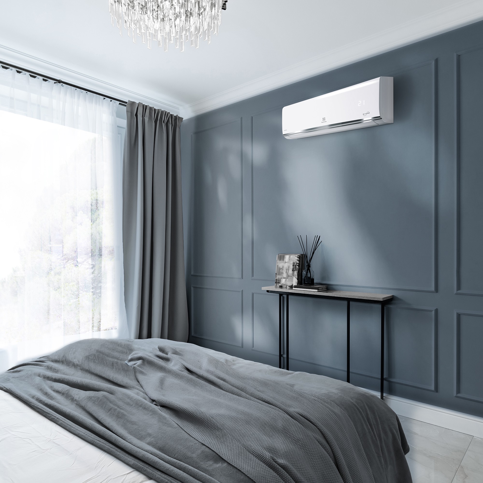 Сплит-система инверторного типа Electrolux Smartline DC EACS/I-12HSM/N8_V2 комплект Сплит-система инверторного типа Electrolux Smartline DC EACS/I-12HSM/N8_V2 комплект