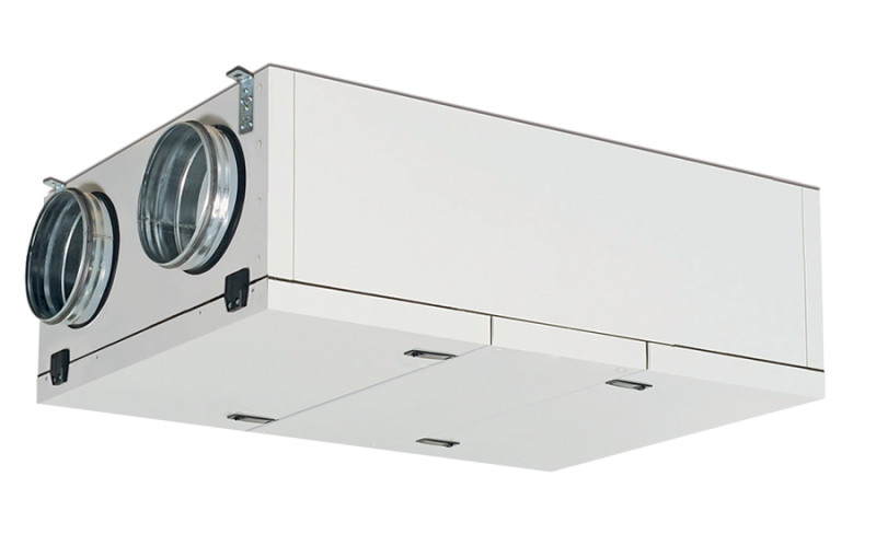 Компактная приточно-вытяжная вентиляционная установка с роторным рекуператором серии SUPREMO EC RCL 2000R.PE EC