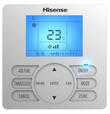 Центральный контроллер YJE-C01T(E). Бренд: Hisense