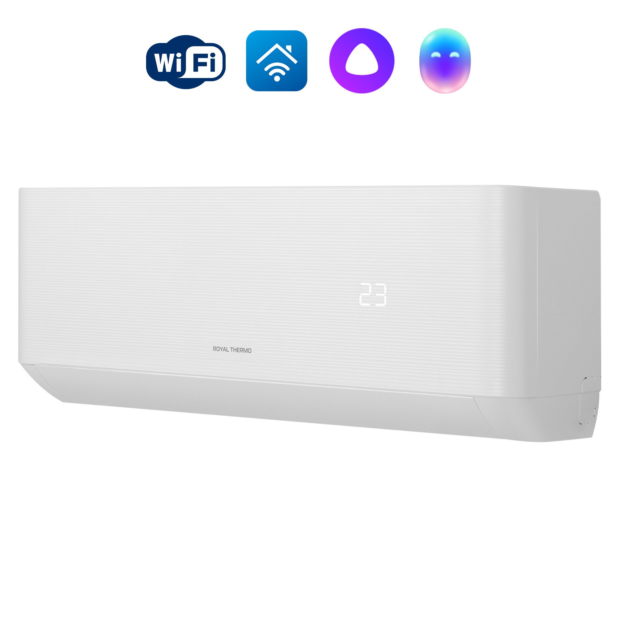 Сплит-система инверторного типа Royal Thermo Diamond DC RTDI-12HN8/Wi-Fi комплект Сплит-система инверторного типа Royal Thermo Diamond DC RTDI-12HN8/Wi-Fi комплект