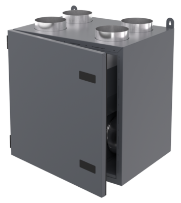 Приточно-вытяжная вентиляционная установка серии ZPVR-N 700 VE EC. Бренд: COMPACTAIR by ZILON