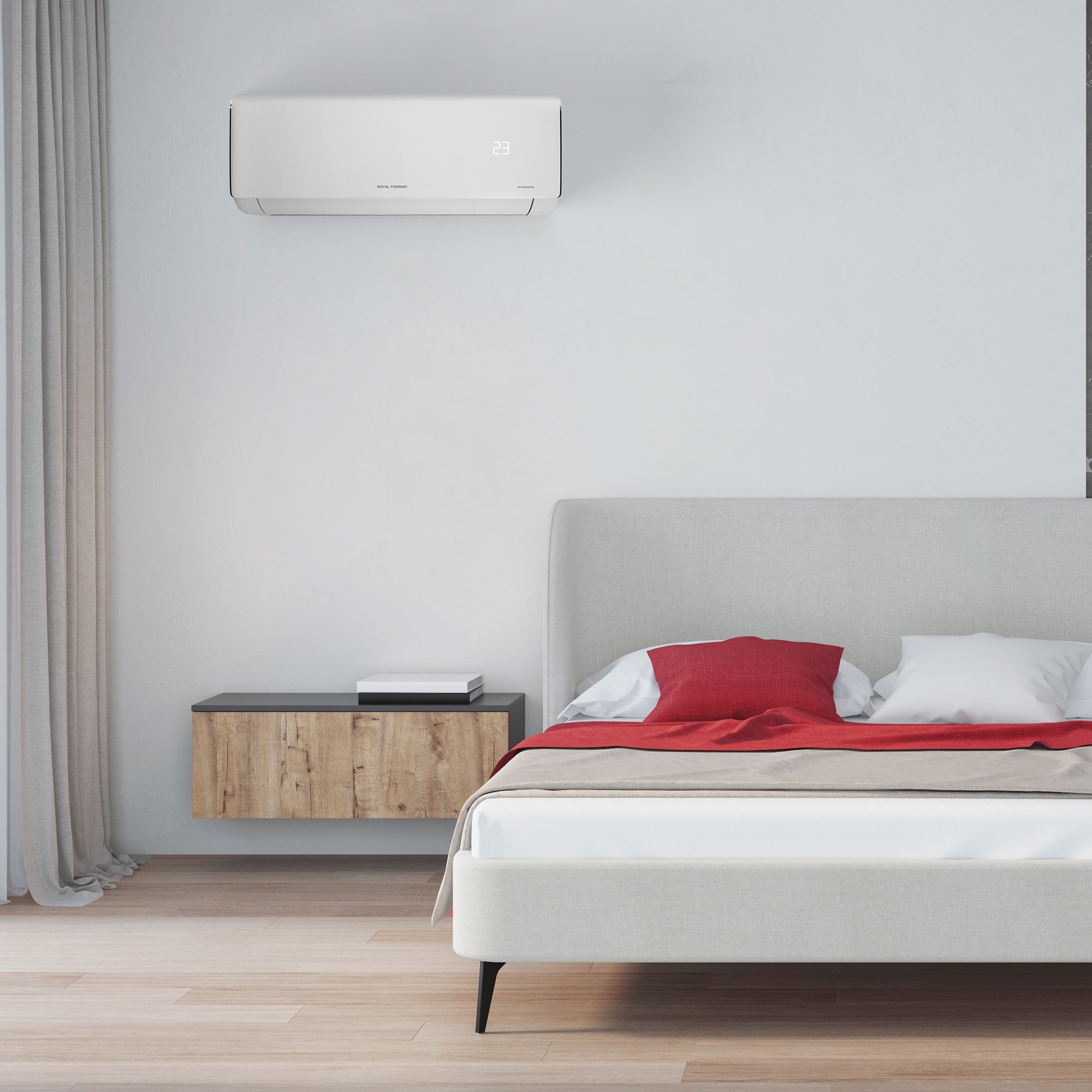 Сплит-система инверторного типа Royal Thermo Milano DC RTMI-09HN1 комплект Сплит-система инверторного типа Royal Thermo Milano DC RTMI-09HN1 комплект
