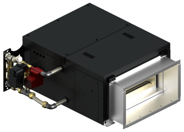 Приточная вентиляционная установка серии ZPW-N 2000 INT EC