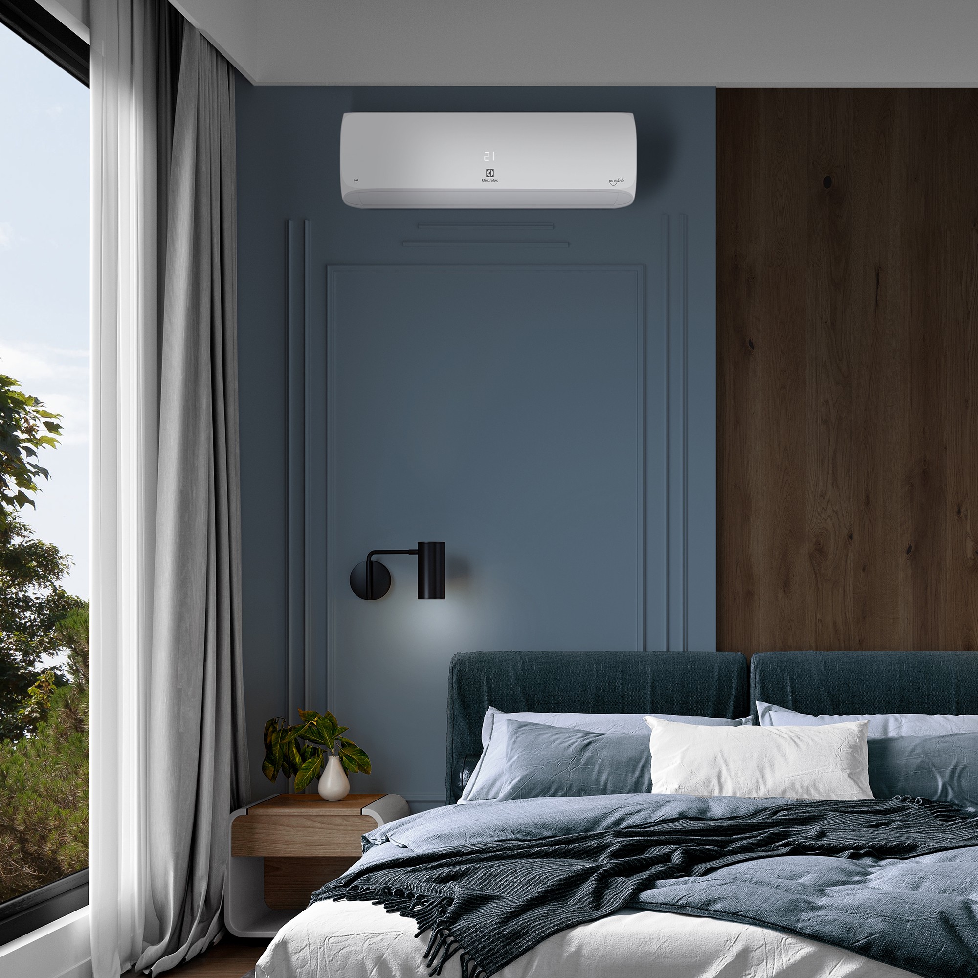 Сплит-система инверторного типа Electrolux Loft DC EACS/I-12HAL/N8 комплект Сплит-система инверторного типа Electrolux Loft DC EACS/I-12HAL/N8 комплект