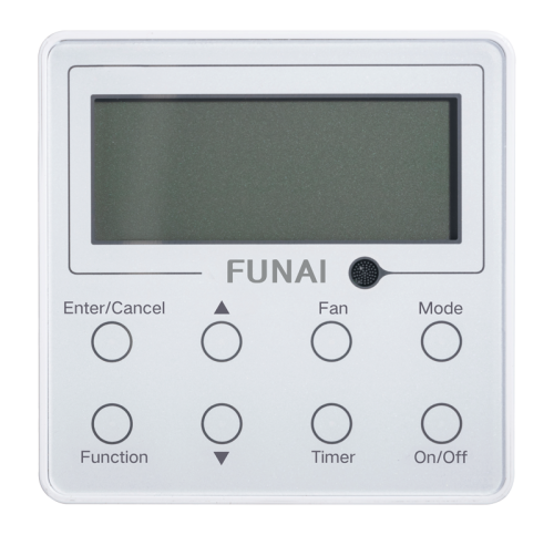 Проводной пульт управления RWG-04 для сплит-систем DAIJIN, сплит-систем с функцией теплового насоса ONSEN и внутренних блоков настенного типа DAIJIN мульти сплит-систем KIRIGAMI