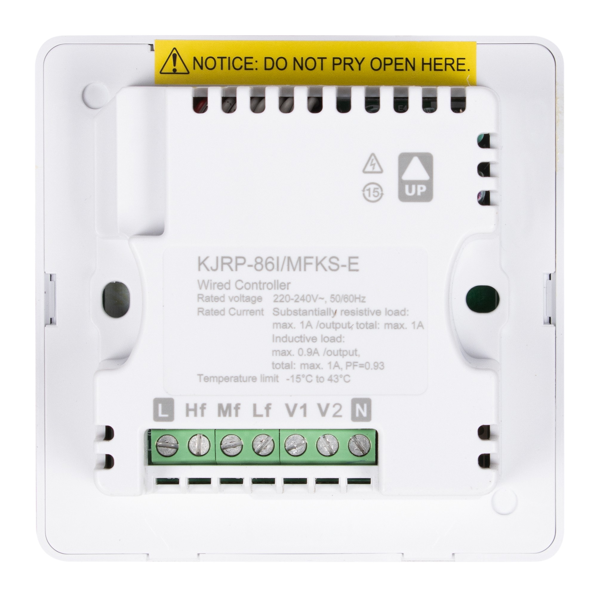 Пульт управления проводной с дисплеем Electrolux KJRP-86I/MFKS-E