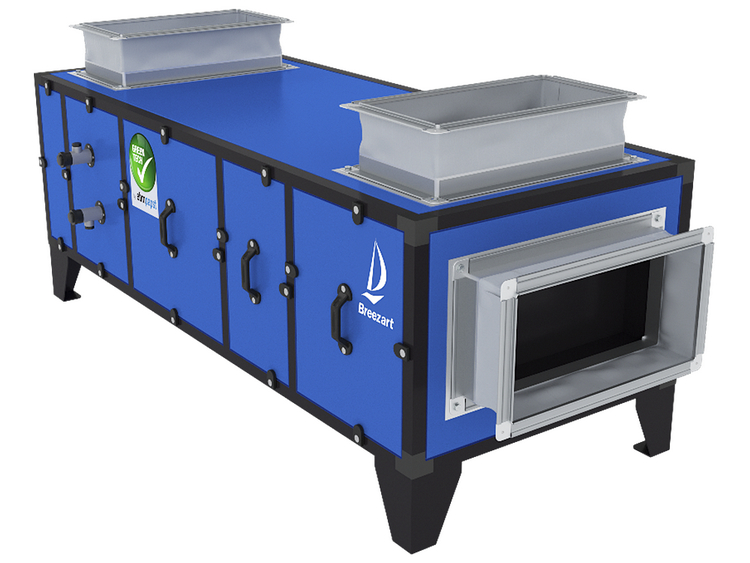 Вентиляционная установка для бассейна Breezart 1000 Pool DH VF