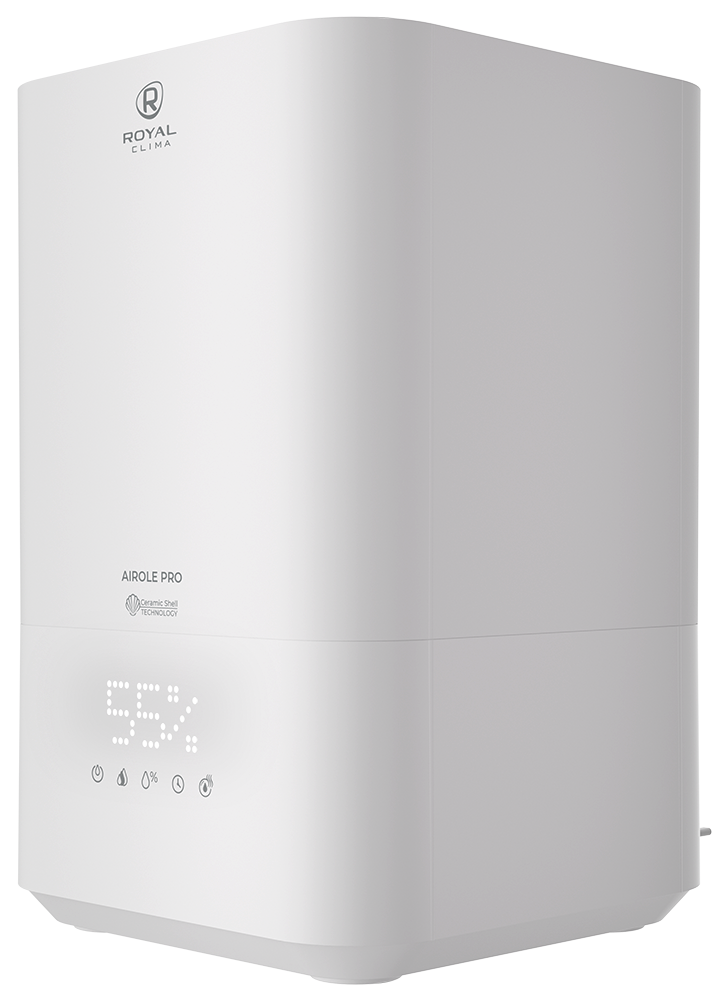 Ультразвуковой увлажнитель серии AIROLE Pro RUH-ARP400/5.0E-WT Ультразвуковой увлажнитель серии AIROLE Pro RUH-ARP400/5.0E-WT