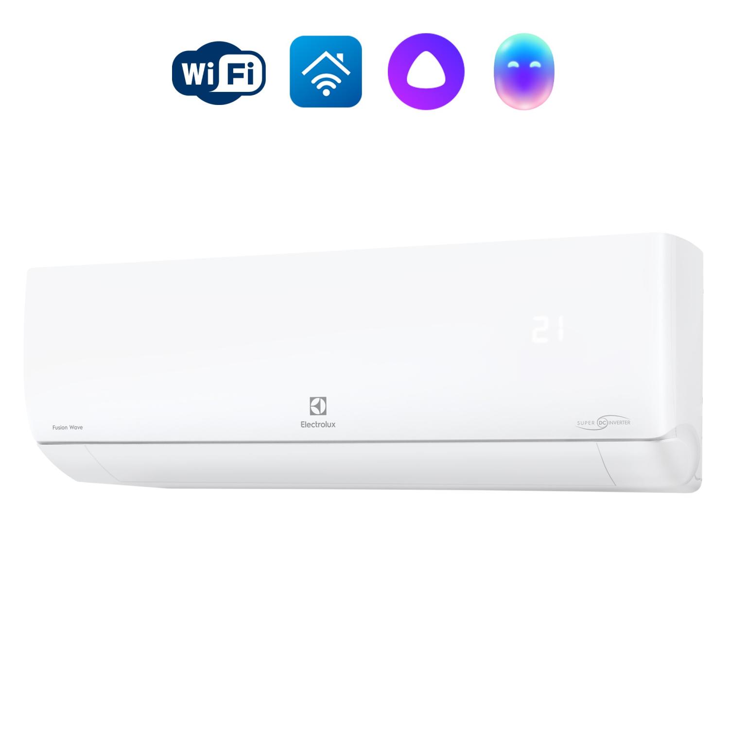 Сплит-система инверторного типа Electrolux Fusion Wave Super DC EACS/I-18HFW/N8 комплект Сплит-система инверторного типа Electrolux Fusion Wave Super DC EACS/I-18HFW/N8 комплект