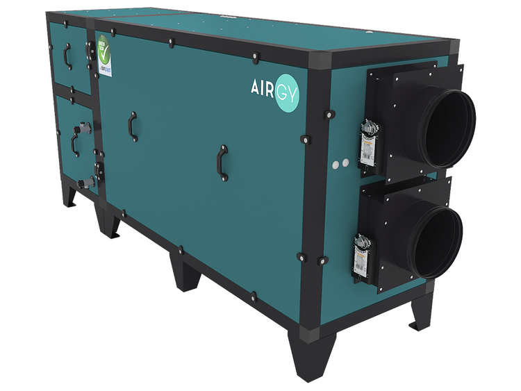 Приточно-вытяжная установка для бассейна Airgy 1000 Eco RP