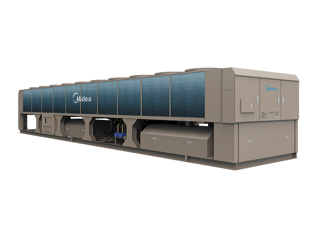 Модульный чиллер с инверторным винтовым компрессором Midea MASC400A-SB3Z