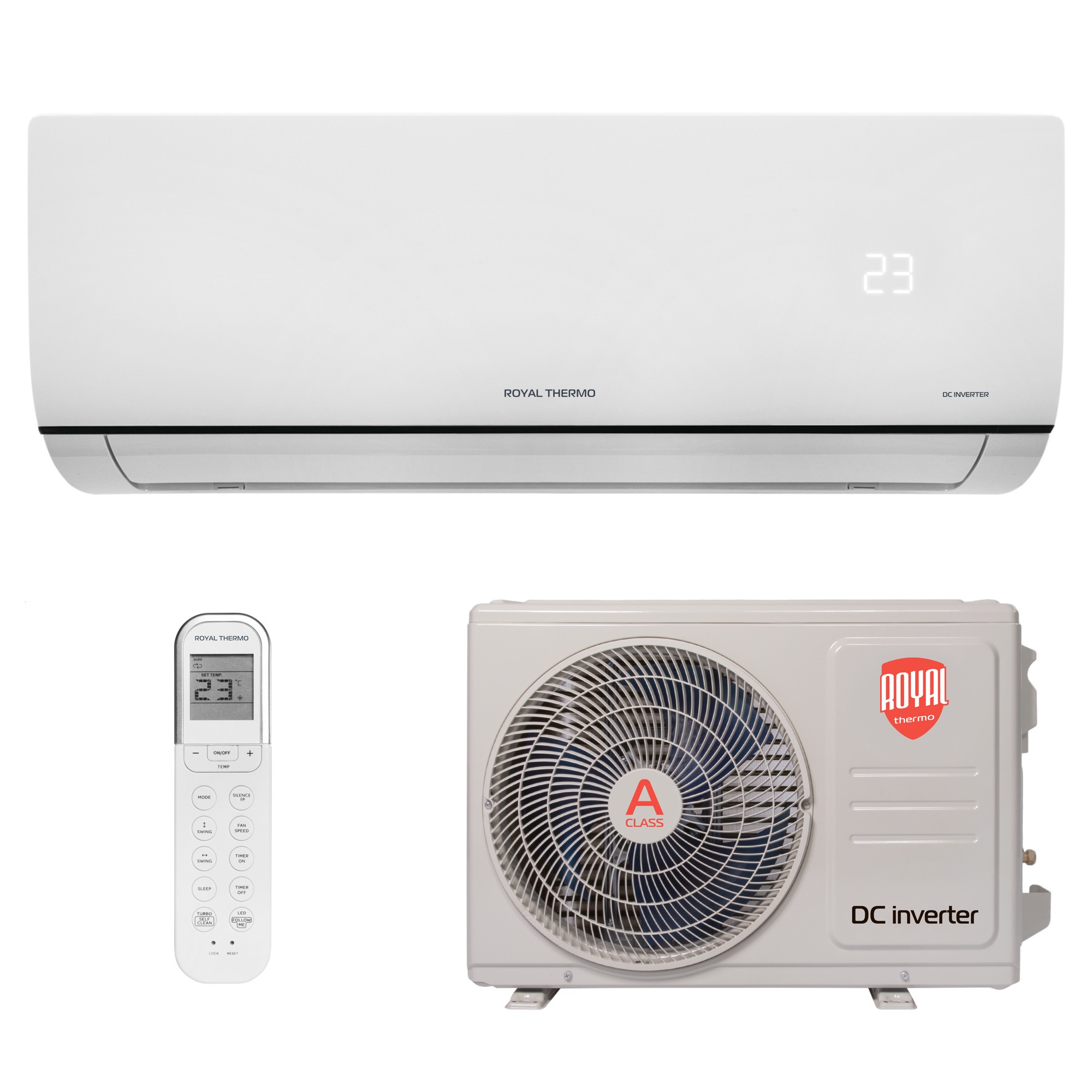 Сплит-система инверторного типа Royal Thermo Siena DC RTSI-07HN8 комплект Сплит-система инверторного типа Royal Thermo Siena DC RTSI-07HN8 комплект