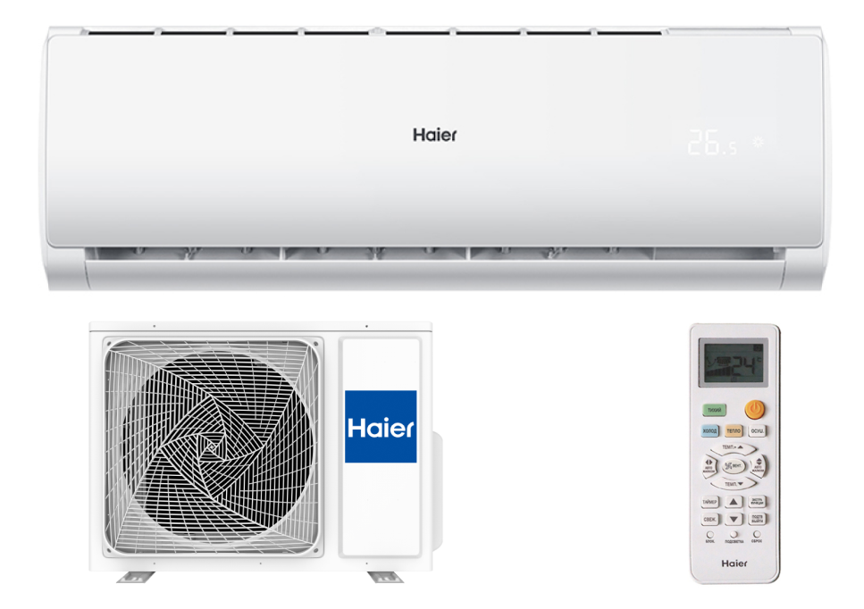Сплит-система Haier TUNDRA DC Inverter AS24TT5HRA / 1U24TL5FRA (2024) Сплит-система Haier TUNDRA DC Inverter AS24TT5HRA / 1U24TL5FRA (2024)