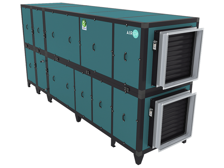Приточно-вытяжная установка для бассейна Airgy 8000 Eco Cool