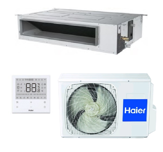 Канальная сплит-система Haier R32 ECO AD50S2LM1FA / 1U50S1LM1FA