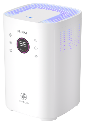 Ультразвуковой увлажнитель серии MINAMOTO USH-MNE450/4.0(WT). Бренд: FUNAI Ультразвуковой увлажнитель серии MINAMOTO USH-MNE450/4.0(WT). Бренд: FUNAI