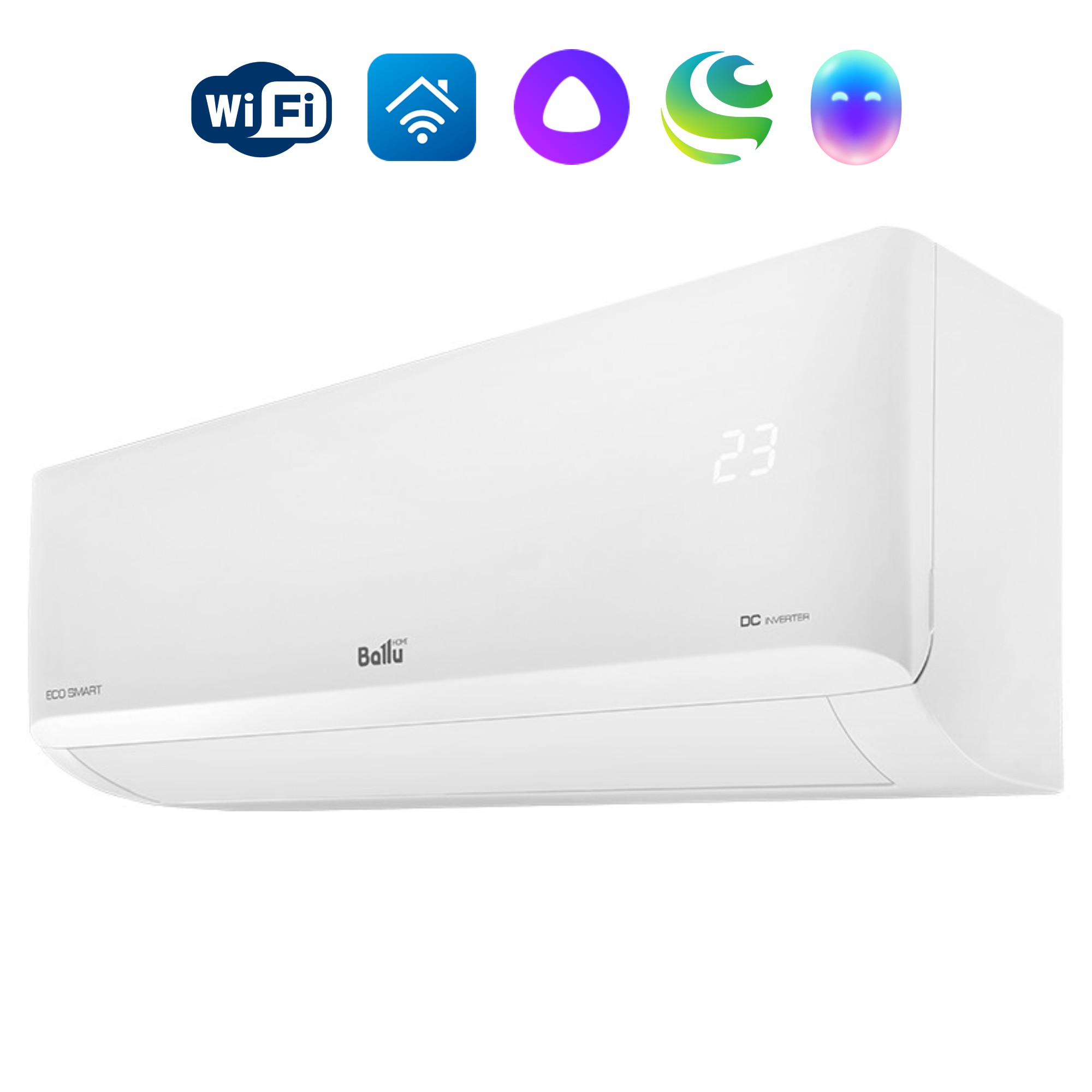 Сплит-система инверторного типа Ballu Eco Smart DC BSYI-24HN8/ES_23Y комплект Сплит-система инверторного типа Ballu Eco Smart DC BSYI-24HN8/ES_23Y комплект