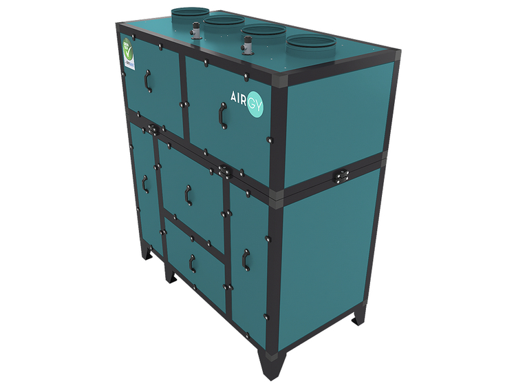 Приточно-вытяжная установка для бассейна Airgy 1000 Eco RP