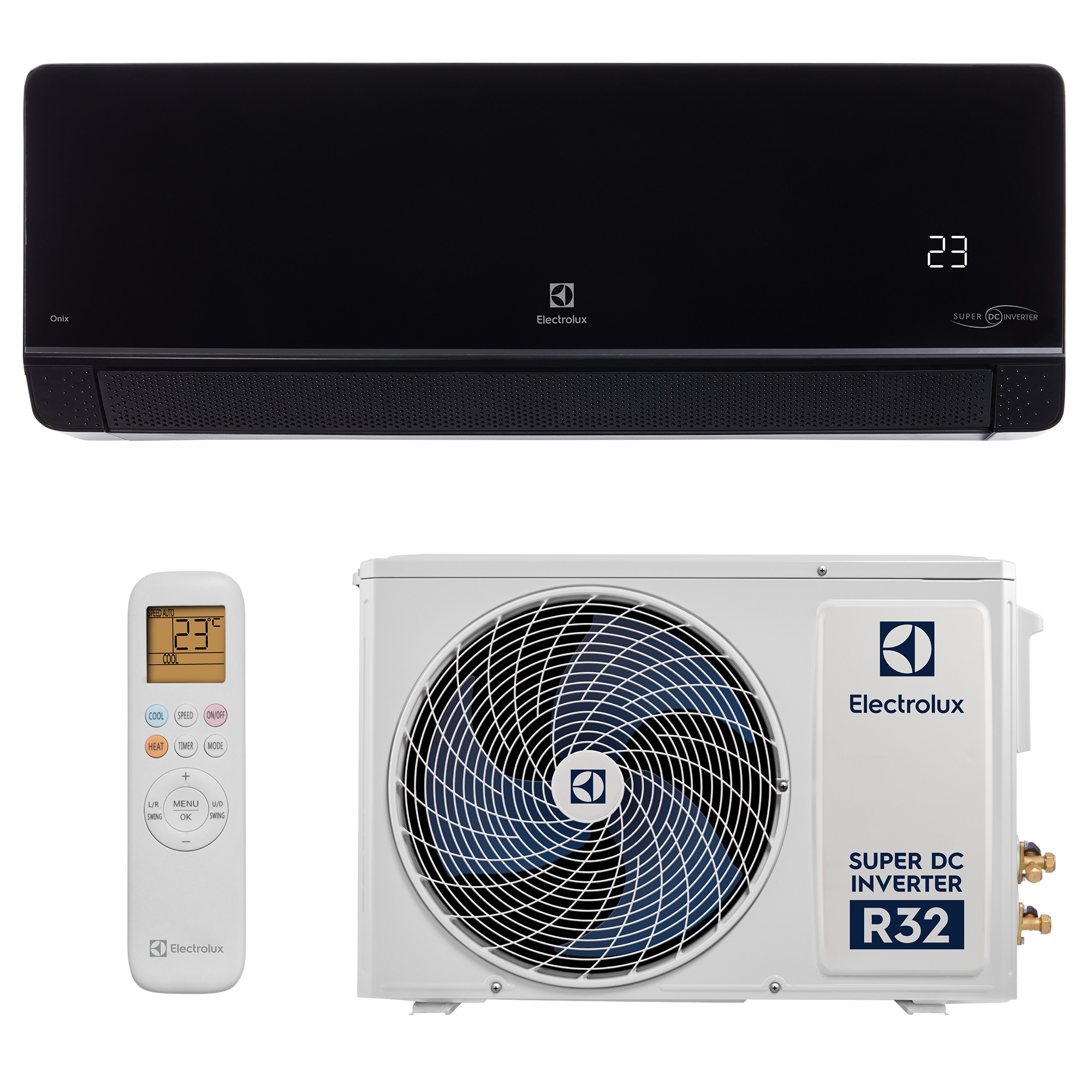 Сплит-система инверторного типа Electrolux Onix Super DC EACS/I-12HIX-BLACK/N8 комплект Сплит-система инверторного типа Electrolux Onix Super DC EACS/I-12HIX-BLACK/N8 комплект