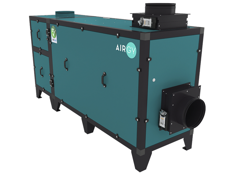 Приточно-вытяжная установка для бассейна Airgy 1000 Eco RP